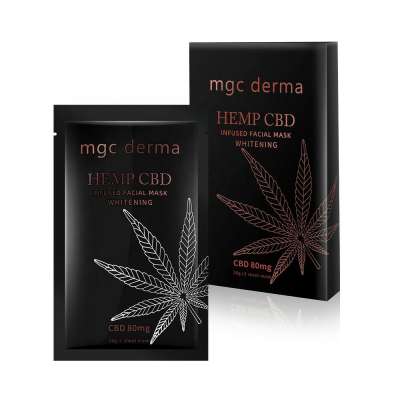 Seaweed Detoxifying Facial Mask with Pure Hemp CBD Face Mask - 5 Pack Bundle