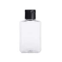 Factory Cheap 60ml 2oz plastic hand sanitizer PET bottle for hand sanitizer