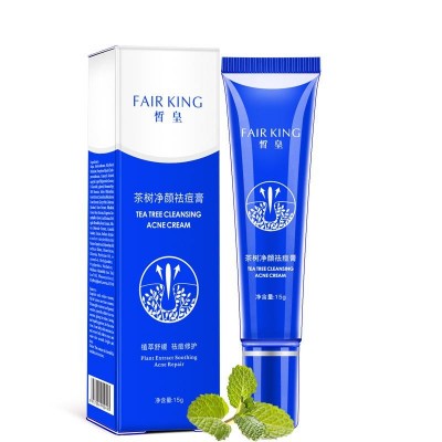 Oem/odm Plant Extract Soothing Repair Tea Tree Face Acne Cream E8620312